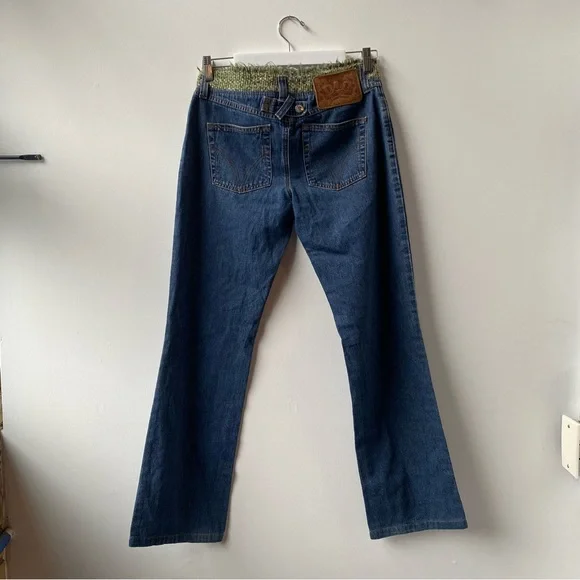 D&G Tweed Low Rise Bootcut Denim - Picture 5 of 6